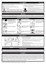 Preview for 10 page of Cornilleau 100 INDOOR Assembly Instructions Manual