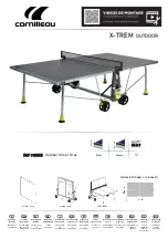 Cornilleau 115306 Assembly Instructions Manual предпросмотр