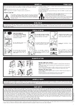 Предварительный просмотр 7 страницы Cornilleau 117600 Assembly Instructions Manual