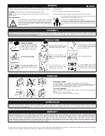 Preview for 2 page of Cornilleau 450 M Outdoor Assembly Instructions Manual