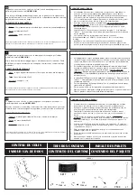 Preview for 3 page of Cornilleau HOBBY MINI Assembly And Operating Instructions