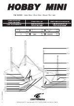 Preview for 4 page of Cornilleau HOBBY MINI Assembly And Operating Instructions