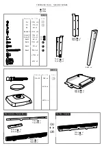 Предварительный просмотр 4 страницы Cornilleau LIFESTYLE 119 400 Assembly Instruction Manual