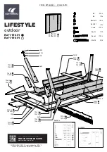 Предварительный просмотр 19 страницы Cornilleau LIFESTYLE 119 400 Assembly Instruction Manual