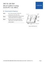 Preview for 4 page of CORNING 1LAN-SPLT-132-486C Manual