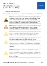 Preview for 6 page of CORNING 1LAN-SPLT-132-486C Manual