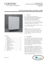 Preview for 1 page of CORNING EDC-02P-NH Manual