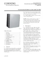 CORNING EDC-06P-NH Manual preview
