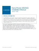 CORNING Nano Power E62-N2RU Installation Manual preview