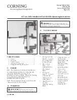 CORNING SCT-001-UCN Operating Instructions предпросмотр