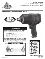 Cornwell Tools bluePOWER CAT3225 Operating Manual preview