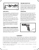 Preview for 3 page of Cornwell Tools CAT-250HD Operating Instructions