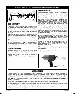 Preview for 4 page of Cornwell Tools CAT-3780 Operating Instructions