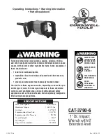 Cornwell Tools CAT-3790-6 Operating Instructions preview