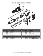 Preview for 3 page of Cornwell Tools CAT190 Operating Instructions