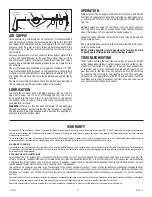 Preview for 4 page of Cornwell Tools CAT190 Operating Instructions