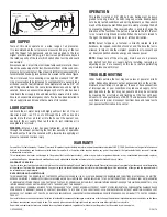 Preview for 4 page of Cornwell Tools CAT2000MR Operating Instructions