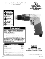 Cornwell Tools CAT250 Operating Instructions preview