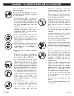 Preview for 2 page of Cornwell Tools CAT255HDA Operating Instructions