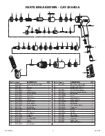 Preview for 4 page of Cornwell Tools CAT255HDA Operating Instructions