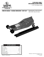 Cornwell Tools CSESJ350A Operating Manual preview