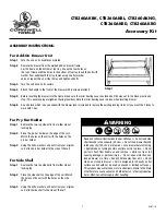 Cornwell Tools CTB360AKBK Assembly Instructions preview