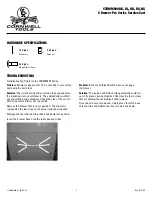 Preview for 2 page of Cornwell Tools CTBMM500BK Assembly Instructions