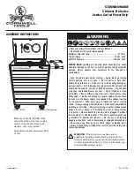 Preview for 1 page of Cornwell Tools CTBMM500NGBKE Assembly Instructions