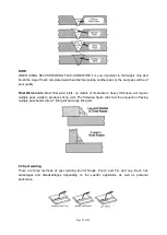 Предварительный просмотр 22 страницы Cornwell Tools MIG 250MGS Owner'S Manual