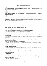 Preview for 3 page of Cornwell Tools MMW240TIG Owner'S Manual