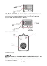 Preview for 14 page of Cornwell Tools MMW240TIG Owner'S Manual