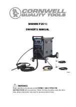 Cornwell Tools MMWMGS250 Owner'S Manual preview