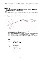 Предварительный просмотр 10 страницы Cornwell Tools MMWMGS250 Owner'S Manual