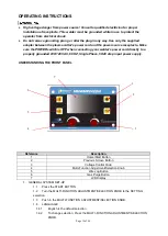 Preview for 19 page of Cornwell Tools MMWMP242DVI Owner'S Manual