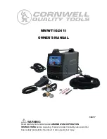 Cornwell Tools MMWTIG241I Owner'S Manual предпросмотр