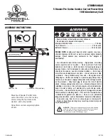 Preview for 1 page of Cornwell Tools Pro CTBMM500CAR Assembly Instructions