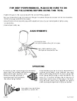 Preview for 4 page of Cornwell Tools PSG-1400 Operating Instructions Manual