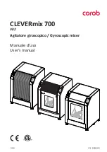 Preview for 1 page of corob CLEVERmix 700 User Manual