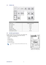 Предварительный просмотр 6 страницы corob EVOSHAKE 500 V2 User Manual