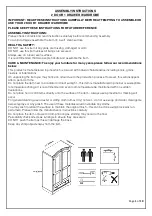 Preview for 1 page of CORONA 2 DOOR 1 DRAWER WARDROBE Assembly Instructions Manual