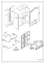 Preview for 2 page of CORONA 2 DOOR 1 DRAWER WARDROBE Assembly Instructions Manual