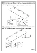 Preview for 4 page of CORONA 2 DOOR 1 DRAWER WARDROBE Assembly Instructions Manual