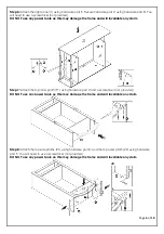 Preview for 6 page of CORONA 2 DOOR 1 DRAWER WARDROBE Assembly Instructions Manual