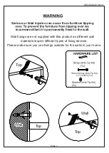 Preview for 5 page of CORONA Tall Bookcase Assembly Instructions