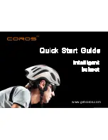 Coros Intelligent helmet User Manual preview