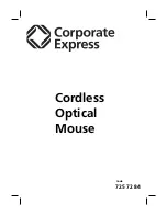 Corporate Express 725 72 84 User Manual preview