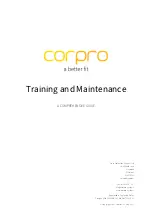 Preview for 1 page of corpro R1400 Training And Maintenance Manual