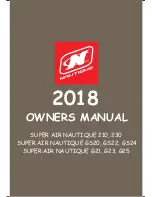 CORRECT CRAFT super air 210 2018 Owner'S Manual preview