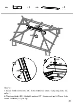 Предварительный просмотр 22 страницы Corriveau Hill Country B050860 Assembly Instructions Manual