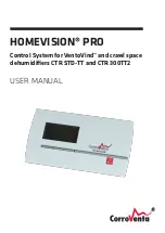 CorroVenta HomeVision Pro User Manual предпросмотр